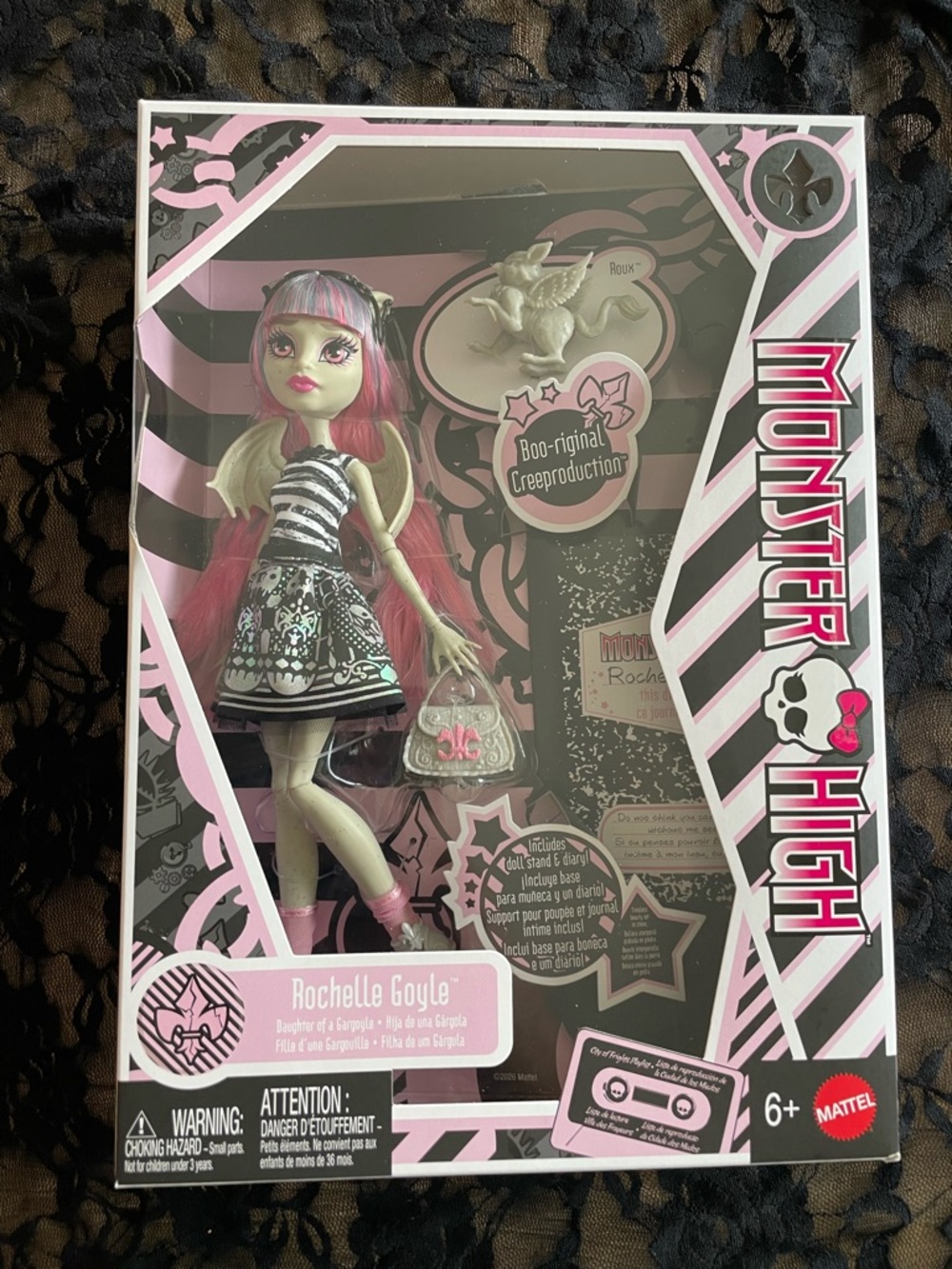 Monster High Creeproduction 2026 Rochelle Goyle Doll – New In Box